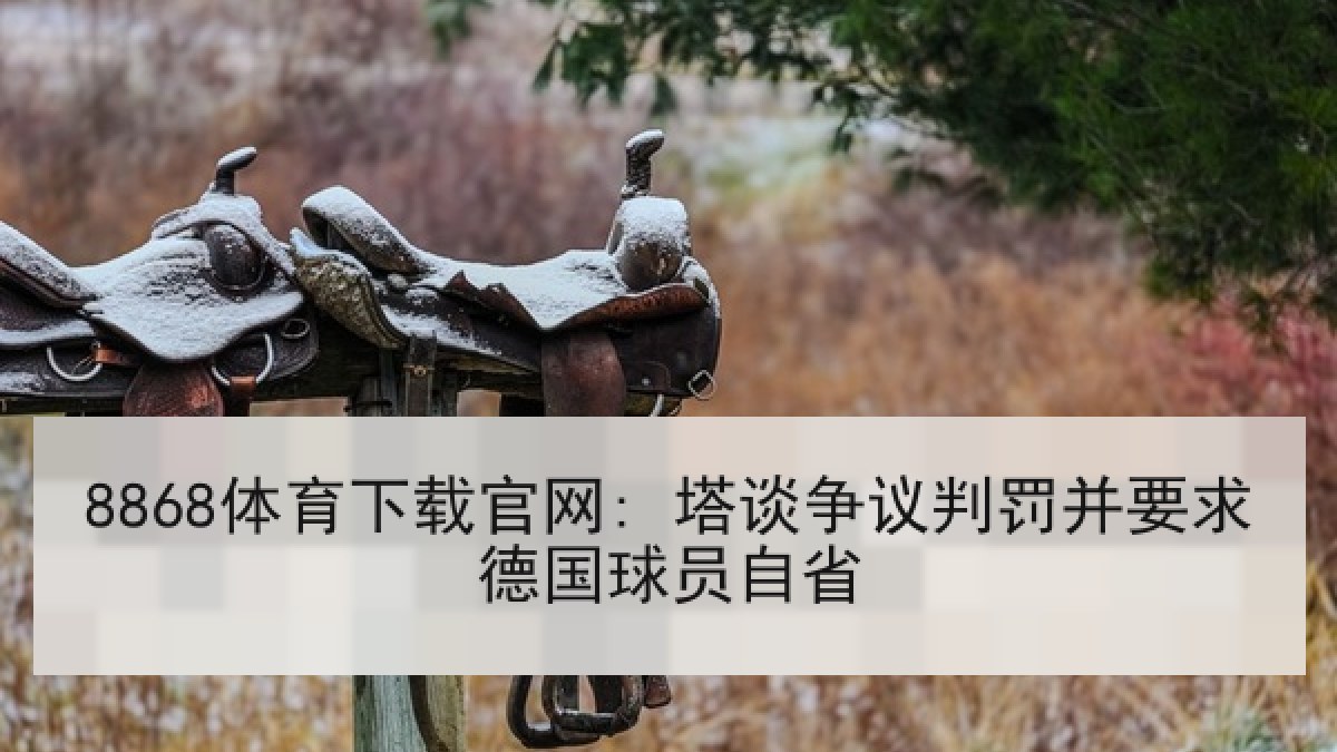 8868体育下载官网: 塔谈争议判罚并要求德国球员自省